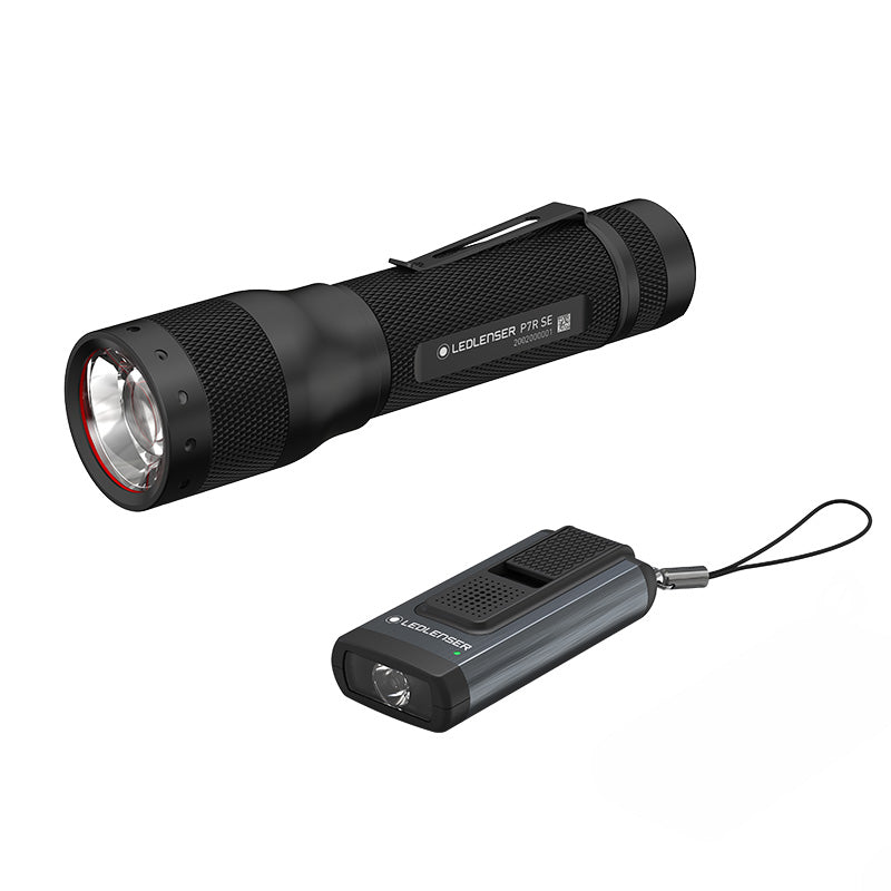2026 新春特別企画 第三弾 キーライト付き!「P7R SE」: 18650型 充電池/ 乾電池=両方OK!