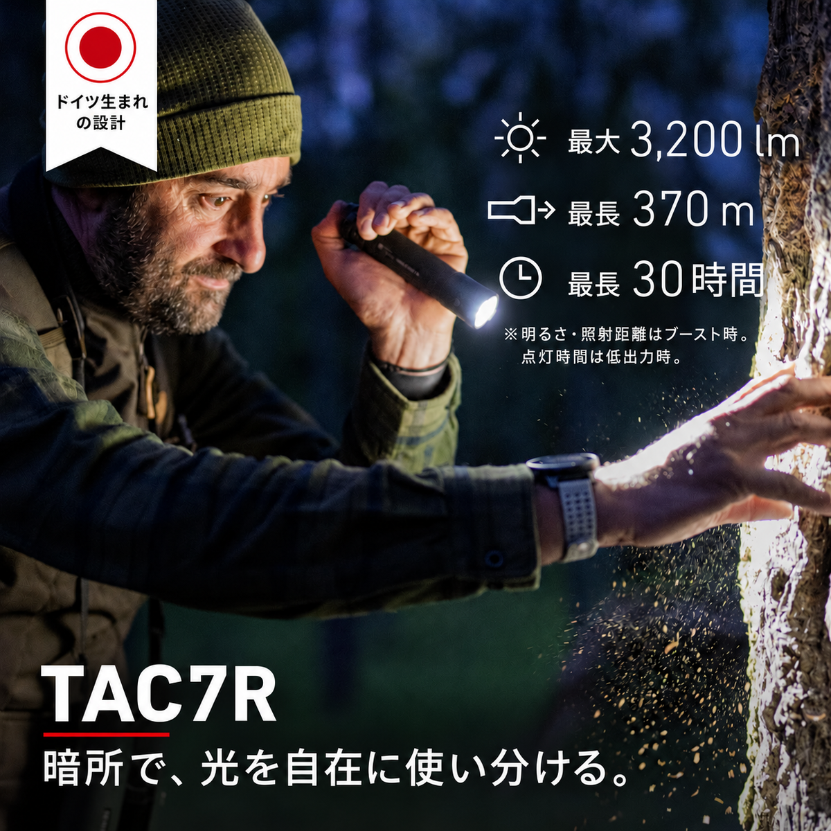 TAC7R 特徴と基本性能|日本語製品画像