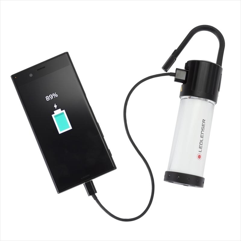 ML6 Warm: 無段階で光が調整できる小型LEDランタン(暖色光/電球色)18650 充電池仕様