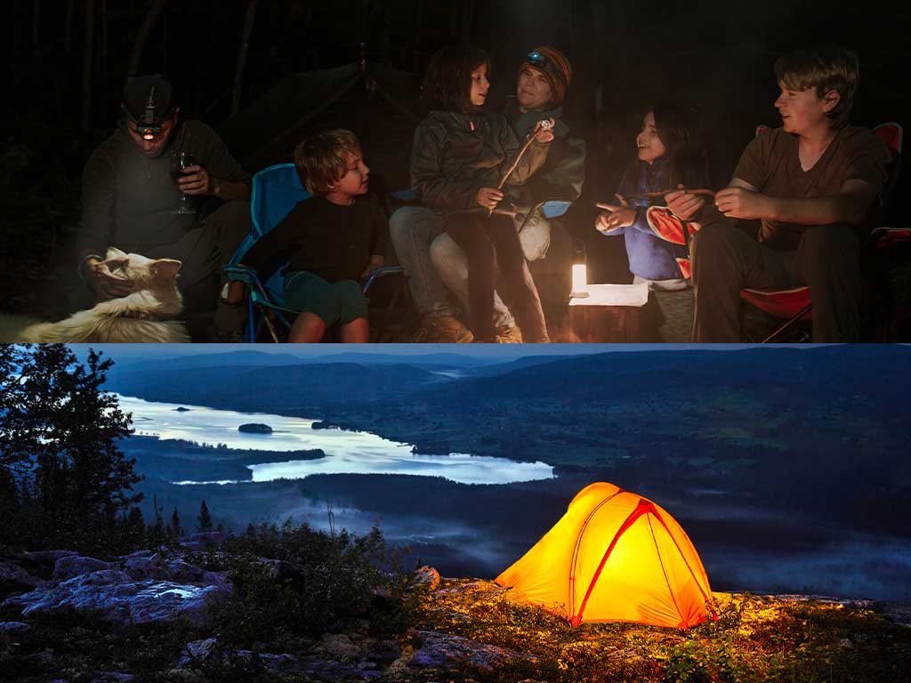 Find your best lights for CAMPING