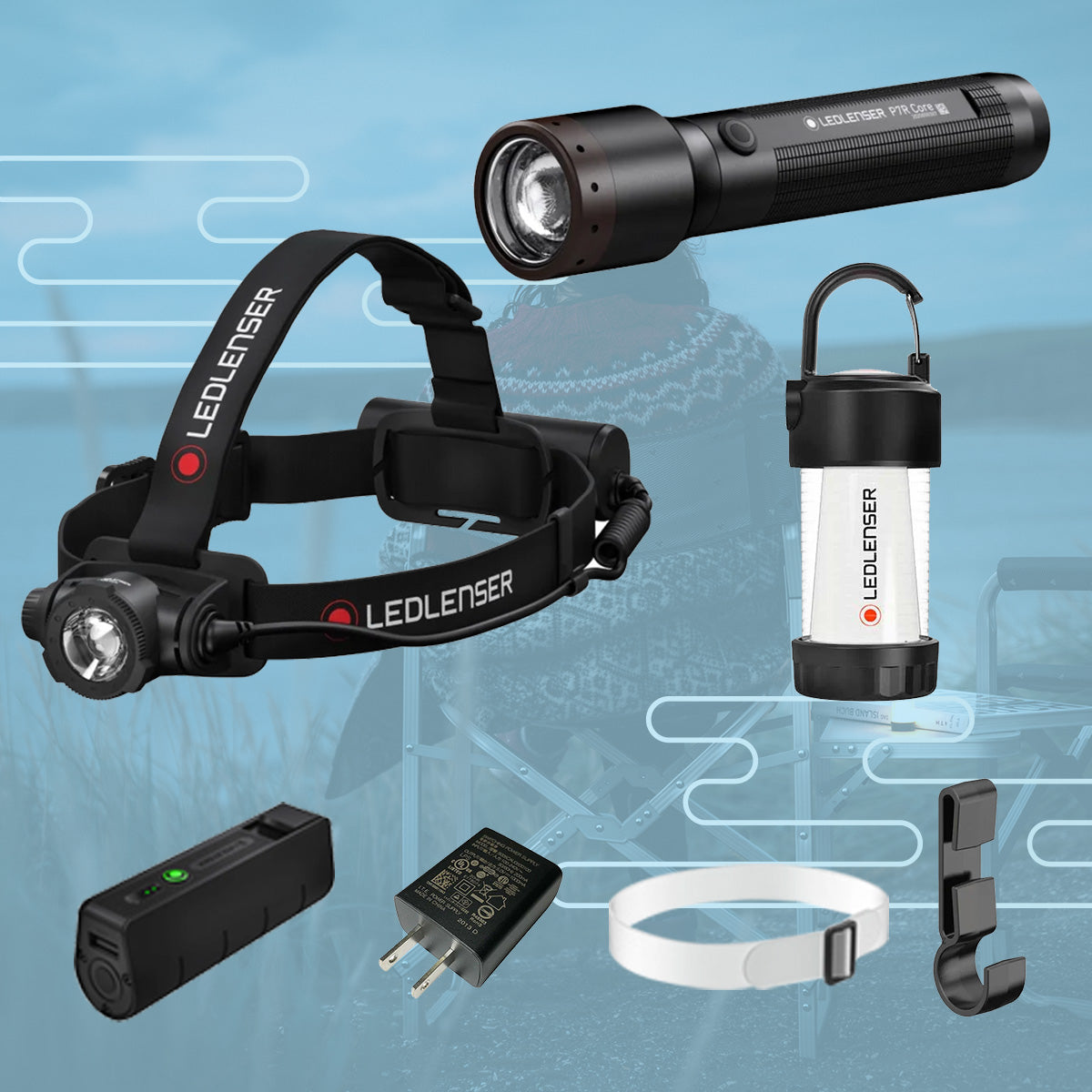 LED おっしゃら LENSER m7 レッドレンザー マウント付き 132878 