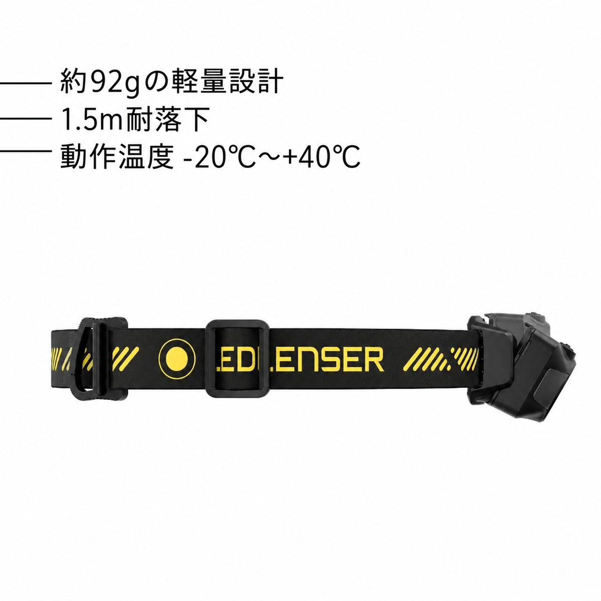 HF4R PRO 約92gの軽量設計 1.5m耐落下