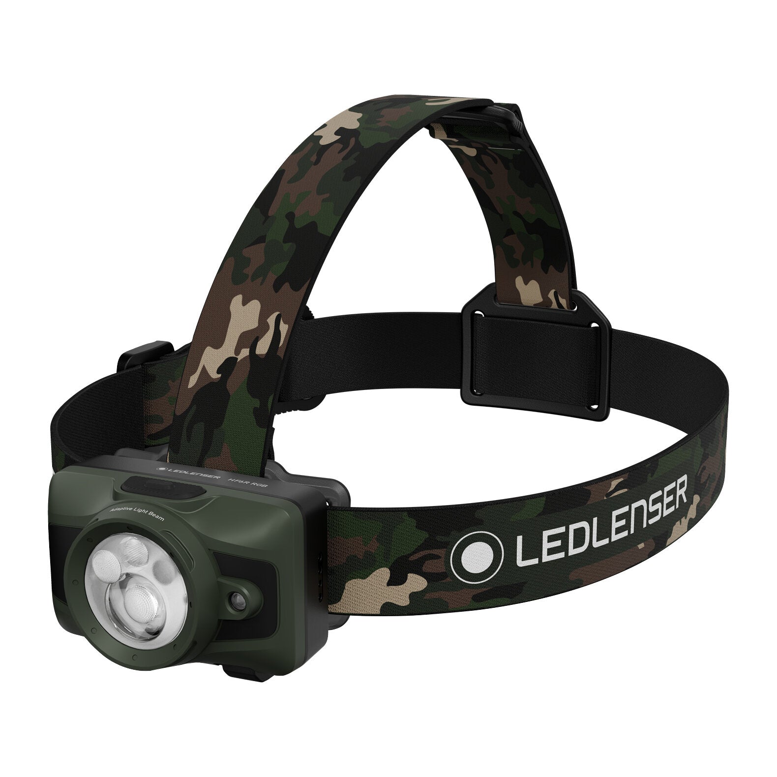 HF6R RGB CAMO | New 2026｜洗練の二代目HF 大幅進化したALB＝自動配光機能を搭載 軽量130g IP67 完全防水 【9月中旬 発売開始】