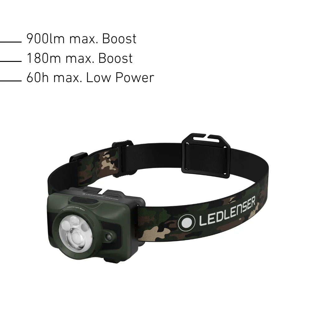 HF6R RGB CAMO | New 2026｜洗練の二代目HF 大幅進化したALB＝自動配光機能を搭載 軽量130g IP67 完全防水 【9月中旬 発売開始】