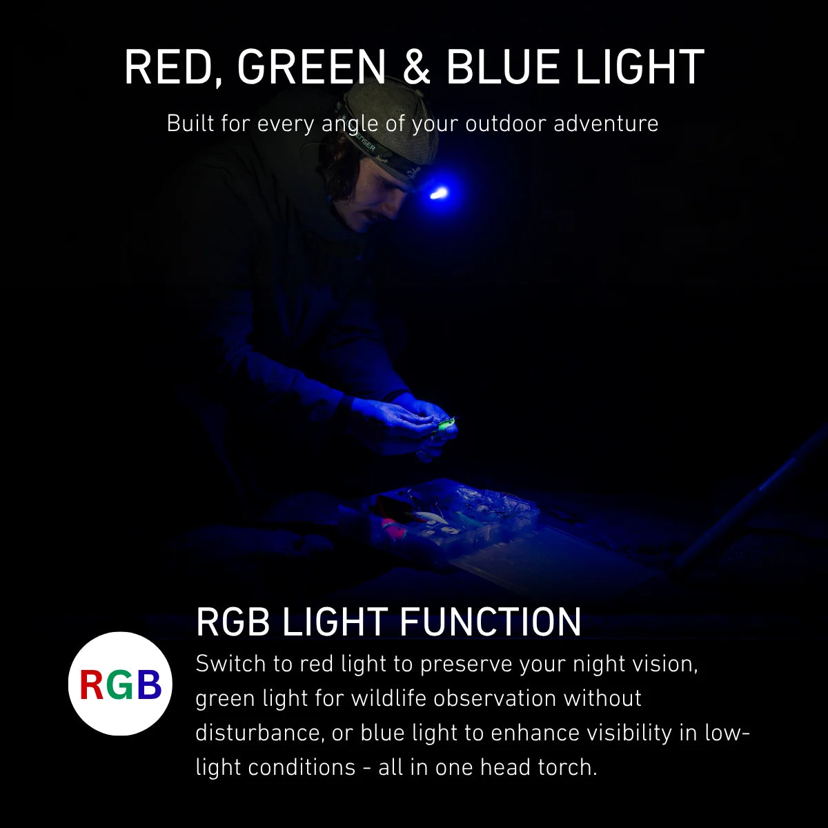HF6R SIGNATURE RGB | New 2026｜洗練の二代目HF 大幅進化したALB＝自動配光機能を搭載 軽量130g IP67 完全防水 【9月中旬 発売開始】