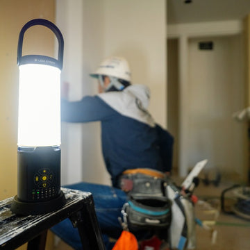 AL10R Work  現場のヒーロー、最大6,300ルーメン、色調＆調光も自由自在　高品質　作業ライト エリアライト 投光器 ワークライト