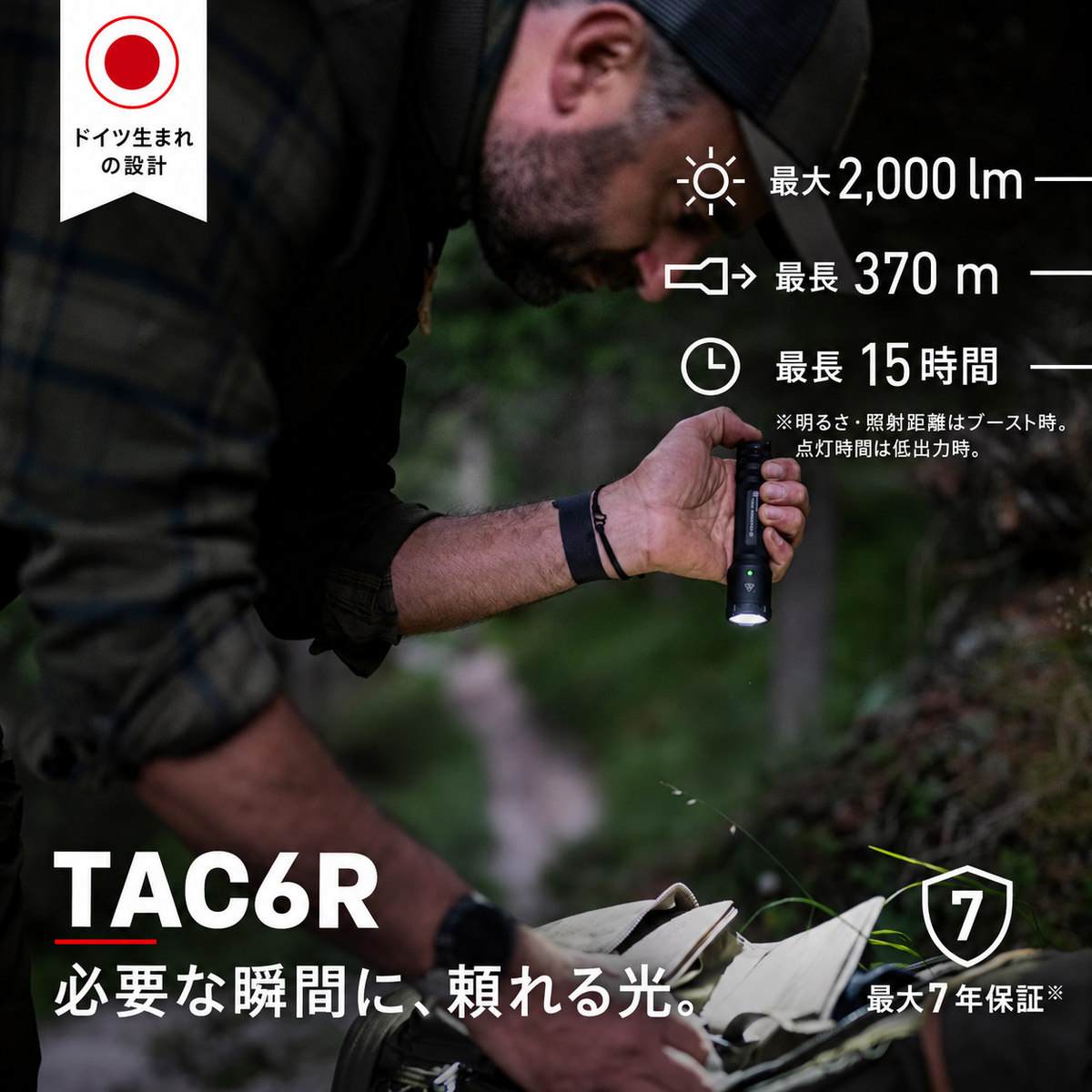 TAC6R 特徴と基本性能｜日本語製品画像