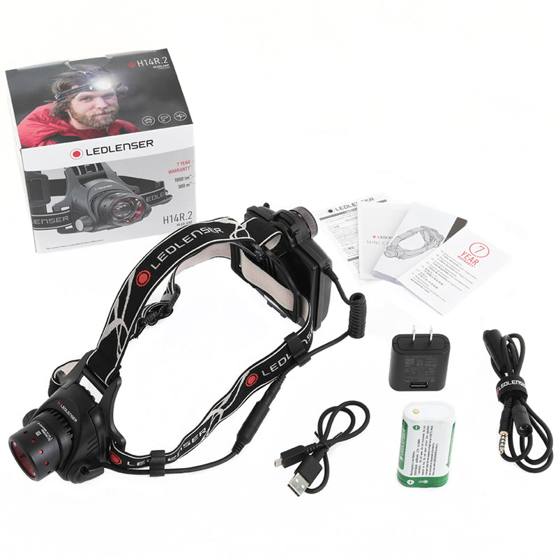 Amazon.com: Ledlenser H14R.2 - Rechargeable Outdoor LED Head