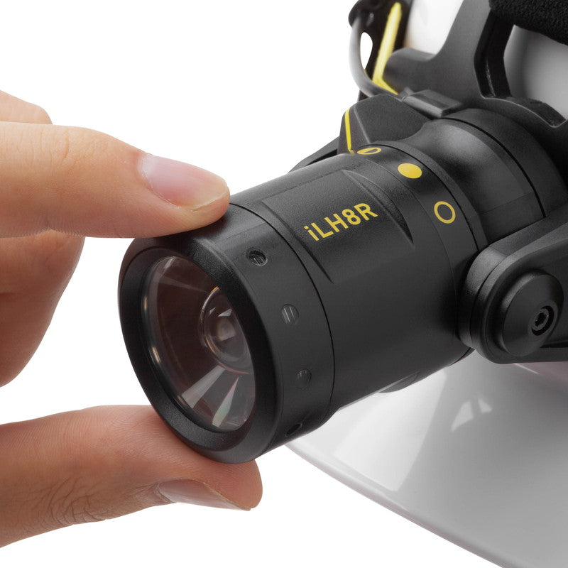 【中古品】★Ledlenser 充電式ヘッドライト iLH8R　●●　ITLXJFPF22O8 Ledlenser iLH8R｜防爆ライト｜レッドレンザー公式通販