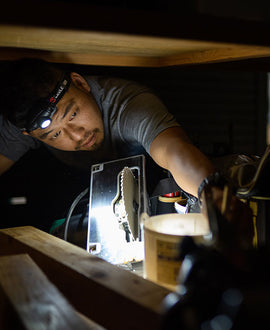 H5R Core　軽量スリム 167gのスマートヘッドランプ